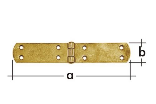 Závěs stavební francouzký 180 x 33 mm ZF180