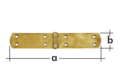 Závěs stavební francouzký 180 x 33 mm ZF180