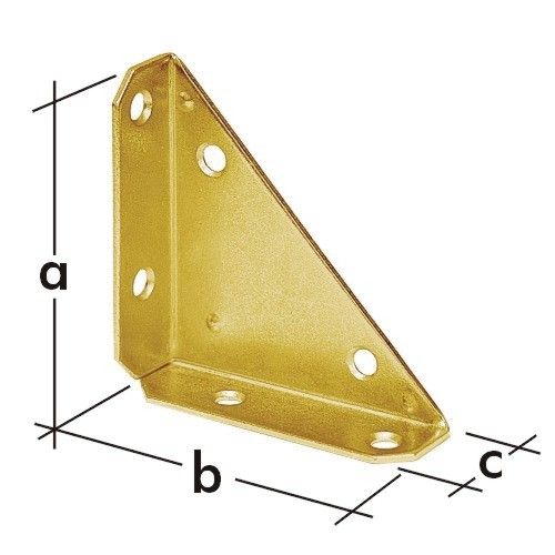 Rohovník bednový 75 x 75 x 20 mm