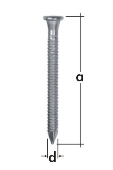 Hřebík tesařský Anchor 100 x 4