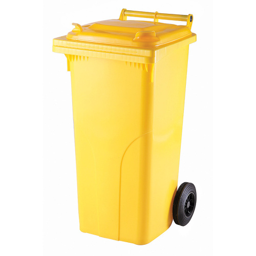 Popelnice GRAMPUS 120 L žlutá DTL120Z