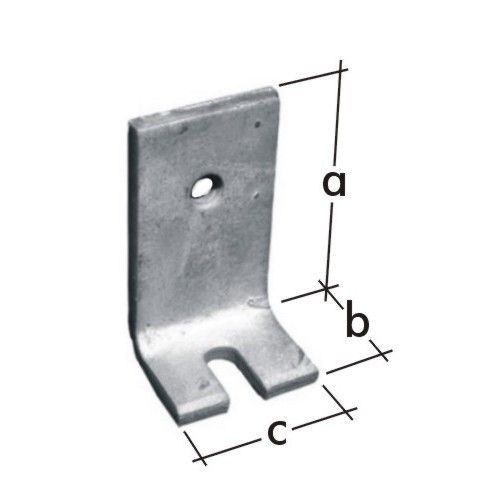 Spojka do betonu 75 x 50 x 50 mm LB4