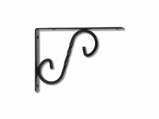 Konzola dekorativní černá 154x111x14 mm
